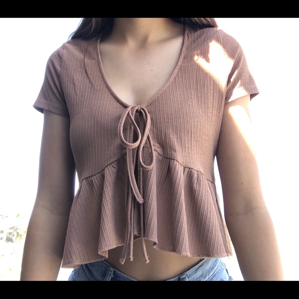 brown cute shirt
